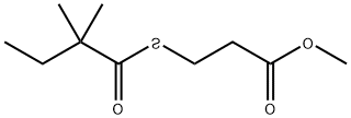 3-[(2,2-二甲基-1-氧代丁基)硫]丙酸甲酯